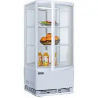 Polar Serie C Kühlvitrine Mit Gebogenen Türen, 86 L Kuchenvitrine
