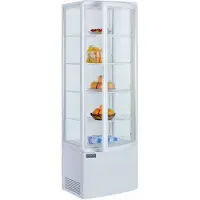 Polar Serie C Kühlvitrine mit gebogener Tür 235L