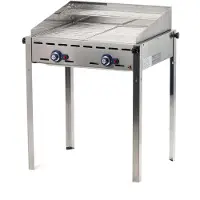 Hendi Green Fire 2 brenner 2 Grillroste Profi Line