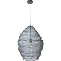 Urban Interiors Hängelampe Mesh dia 47cm.x60 Schwarz