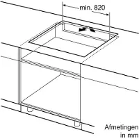 Bosch Serie 8 PXX975DC1E, Schwarz, Edelstahl, Integriert, Zonen-Induktionskochfeld, Glaskeramik, 5 Zone(n), 5 Zone(n)