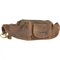 Greenburry Vintage 1743 in Sattelbraun (3.5 Liter), Bauchtasche / Gürteltasche