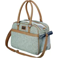 Trixie Hundetragetasche 28 x 40 cm Polyester/Kunstleder grau