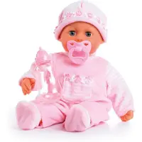 Bayer Babypuppe First Words rosa 38 cm