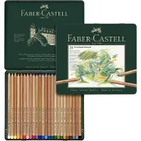 Faber Castell – Pitt Pastel Buntstifte – Metalldose mit 24 Stück