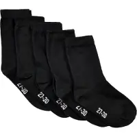 Minymo Socken - 5er-Pack - Schwarz - - 27/30 - Socken