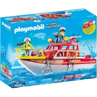 Playmobil Feuerlöschboot, 70147