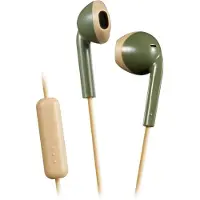 JVC HA-F19M-GC-E Earbuds, Kopfhörer mit Headsetfunktion, Khaki/Beige