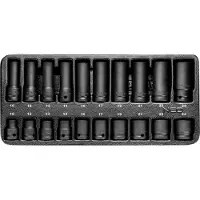 Neo Tools Kraft-Stecknuss-Satz 84-241 Chrom-Molybdänstahl