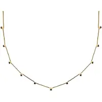 P D PAOLA PD PAOLA - BLACK BOOM HALSKETTE - gold