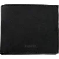 OXMOX Geldbörse New Cryptan Querscheinbörse Pure Print Black Black schwarz