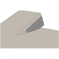 Kayori Split Topper Spannbettlaken Shizu Sand (Perkal)-160 x 200 cm