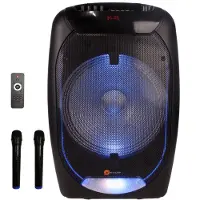 N-Gear THE FLASH 1510, 2,54 cm (1"), 38,1 cm (15"), 30 W, 50 - 20000 Hz, 72 dB, 500 W