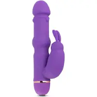 Teazers Silikon Rabbit Vibrator - Lila
