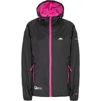 Trespass Qikpac Jacke Schwarz 2XS Damen Schwarz 2XS
