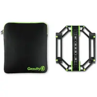 Gravity LTS01B Laptop- und DJ-Controller-Ständer mit Tragetasche