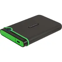 Transcend StoreJet 25M3C, 2 TB, 2.5", 3.2 Gen 1 (3.1 Gen 1), Schwarz, Grün