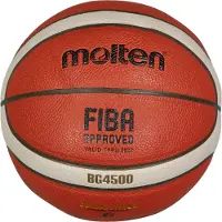 Molten Basketballspiel BG4500 Leder rot Größe 6
