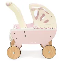 Le Toy Van Retro Holz-Puppenwagen