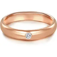 Trilani Ring aus Sterling Silber mit Zirkonia in roségold | Gr.: 60