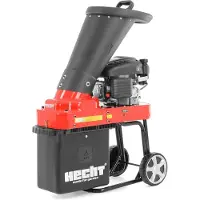 HECHT Benzin Gartenhäcksler mit 30 l Fangkorb, 4,3 PS