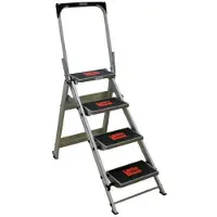 Altrex Safety Step Stufenstehleiter mit 4 Stufen