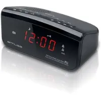 Muse M-12CR, Uhr, Digital, FM, 87,5 - 108 MHz, LED, 1,52 cm (0.6")