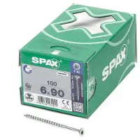 Spax SENKMULTIKOPF T-STAR PLUS T30 TEILGEWINDE WIROX 100ST 6x90