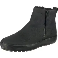 Ecco Stiefel Soft 7 Tred M Black-Schuhgröße 39