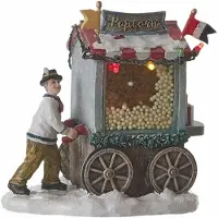Luville Weihnachtsfigur Popcornstand (mix)