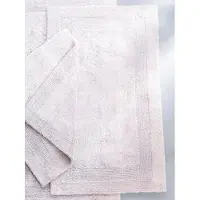 Cawö Badematte Uni Wendbar Weiß-60 x 100 cm