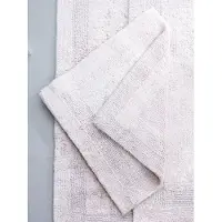 Cawö Badematte Uni Wendbar Weiß-60 x 60 cm
