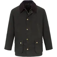 Barbour Jacke Ashby Wax Jacket Olive Herren-L