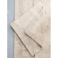 Cawö Badematte Uni Wendbar Natur-60 x 60 cm
