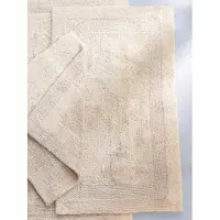 Cawö Badematte Uni Wendbar Natur-60 x 100 cm