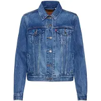 Levi's für Damen. 29945-0063 Jacke Original Soft As Butte blau (M ), Lässig, Baumwolle, Nachhaltig