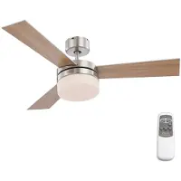 Globo Deckenventilator Alana Holz braun