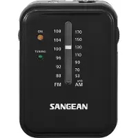 Sangean SR-32, Tragbar, AM, FM, 87,5 - 108 MHz, 522 - 1710 kHz, 8 Ohm, Grau, Weiß