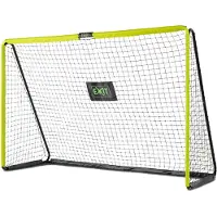 Exit Tempo Stahl-Fußballtor 300x200cm, Fußballtor, für Kinder, Garten, Grün/Schwarz