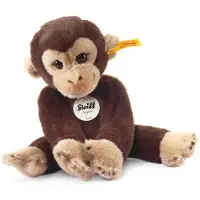 Steiff Kuscheltier Kleiner Freund Affe Koko Dunkelbraun (25 cm)