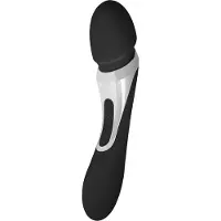 Kaalimato No.1 Wand - Akku, 2in1 Massagevibrator (schwarz)