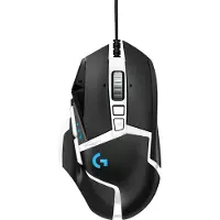 Logitech G G502 Se Hero, rechts, Optisch, USB Typ-A, 25600 DPI, 1 ms, Schwarz, Weiß