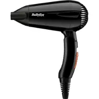 BaByliss Travel Dry 2000, Gleichstrom, 79 m³/h, Schwarz, Einfarbig, Kunststoff, 1,8 m