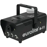 Eurolite N-11 LED HYBRID AM Tågemaskine inkl. montagebøjle, Inkl. kabelfjernbetjening, med lyseffekt