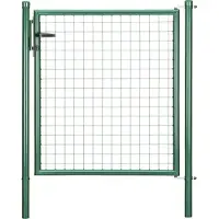 GAH Alberts MR-Zaun Gartentor einflügelig, grün, 1.000 mm x 2.000 mm