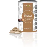 Amazonas Naturprodukte Handels Gmbh MACA BIO Vegicaps mit Bio Acerola Pulver 60 g