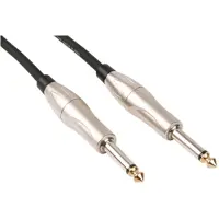 Velleman Verbindungskabel - 6,35 mm Audioklinke / 6,35 mm Audioklinke - Mono - 2 m