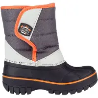 Winter-Grip Schneestiefel Junior Mountain Kid Schwarz Anthrazit Hellgrau Orange Kinder-Schuhgröße 27 - 28