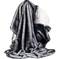 Star Home Textil Star Home »Husky« Webpelz Wohndecke 150 x 200 cm / grau melliert