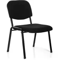 Hjh OFFICE XT 600 XL - Besucherstuhl Konferenzstuhl Schwarz